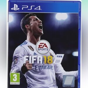 FIFA 18 for PS4 - Blue Case